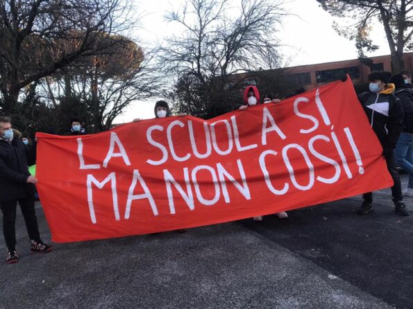 Gli studenti del Pacioli sono in agitazione